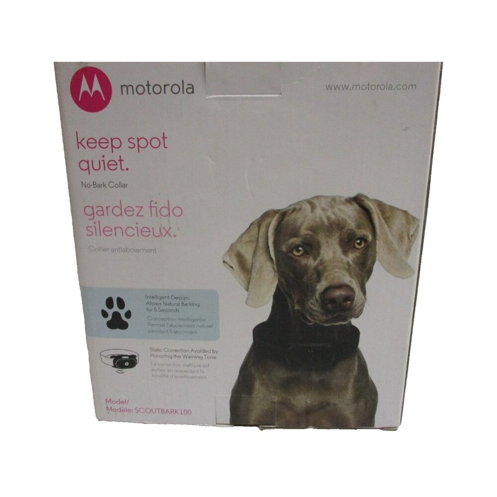 Motorola Dog No Bark Collar SCOUTBARK100